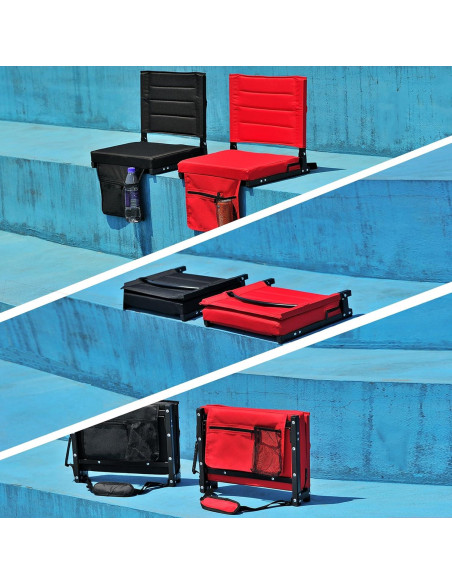 Silla Plegable Portátil ZOTORUN ZR8001 con Respaldo Negro Silla Plegable Portátil ZOTORUN ZR8001 con Respaldo Negro