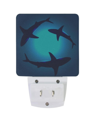 Conjunto de 2 luces nocturnas LED Naanle con sensor automático