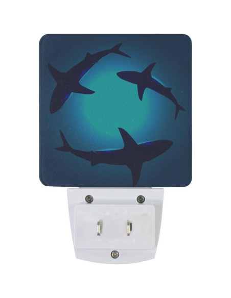 Conjunto de 2 luces nocturnas LED Naanle con sensor automático