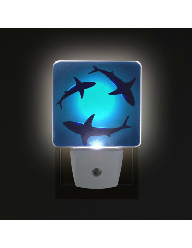 Conjunto de 2 luces nocturnas LED Naanle con sensor automático