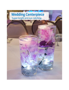 Luces LED Sumergibles SHYMERY Blancas - Paquete de 24 2