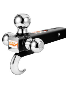 Enganche de Remolque Towever 84180 Tri Ball 3 Bolas 2"
