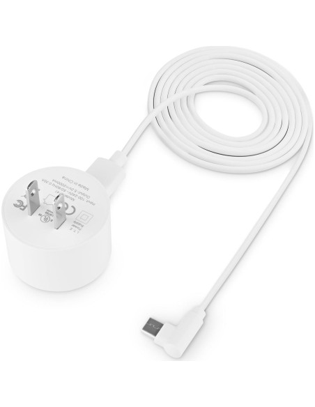Cable de Alimentación Vebner para Altavoces Sonos Roam Blanco