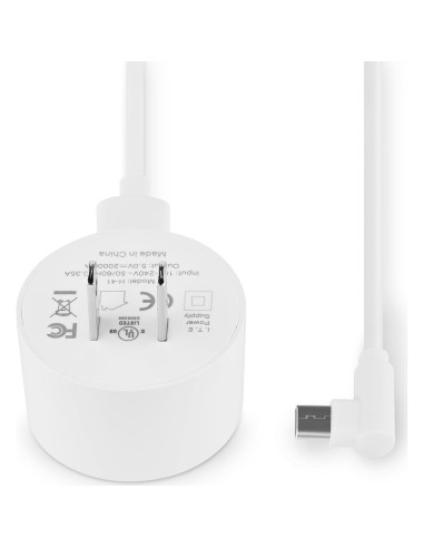 Cable de Alimentación Vebner para Altavoces Sonos Roam Blanco