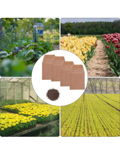 Sobres Pequeños Tuhangcc 100 Unidades Kraft Autoadhesivos 8x9 cm 2