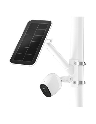 Soporte de Montaje en Poste HOLACA para Panel Solar Arlo - Blanco