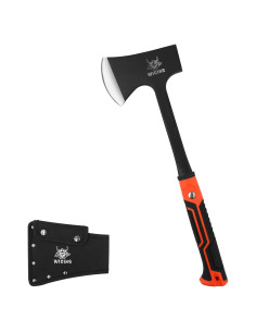 Hacha de Camping WICING 43.18 cm Acero Manganeso 1065 Antideslizante