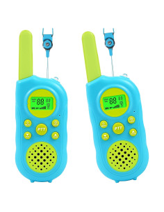 Walkie Talkies VOOPON para Niños 22 Canales Azul