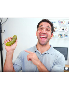 Botón de Chistes de Papá DR DINGUS en Forma de Pepinillo - 100+ Chistes 2