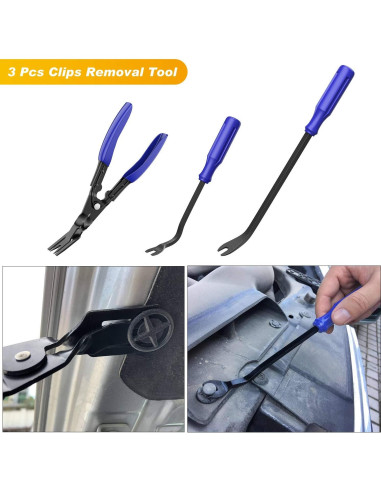 Juego de Herramientas para Retirar Molduras GOOACC GRC-49 19 Piezas