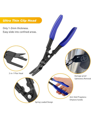 Juego de Herramientas para Retirar Molduras GOOACC GRC-49 19 Piezas