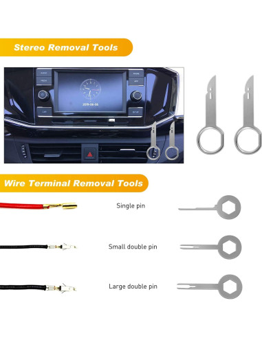 Juego de Herramientas para Retirar Molduras GOOACC GRC-49 19 Piezas