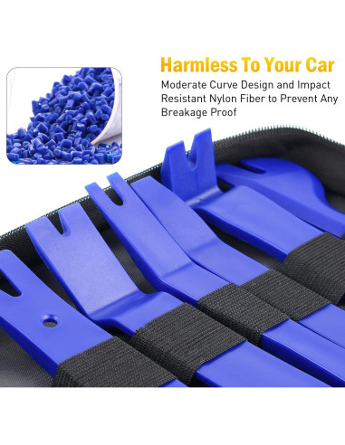 Juego de Herramientas para Retirar Molduras GOOACC GRC-49 19 Piezas