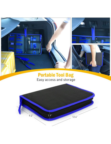 Juego de Herramientas para Retirar Molduras GOOACC GRC-49 19 Piezas