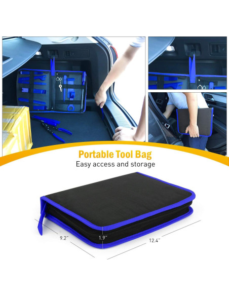 Juego de Herramientas para Retirar Molduras GOOACC GRC-49 19 Piezas