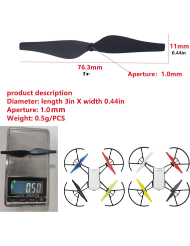 Hélices de Reemplazo para Dron DJI Tello - 20PCS Sea Jump