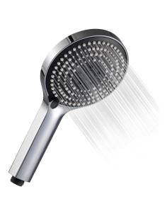 Cabezal de Ducha de Mano OFFO 6 Modos Alta Presión Cromado