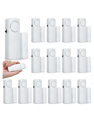 Youyole 16 Alarmas Inalámbricas para Puertas y Ventanas