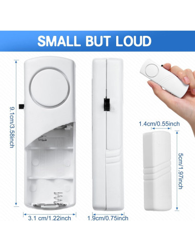Youyole 16 Alarmas Inalámbricas para Puertas y Ventanas