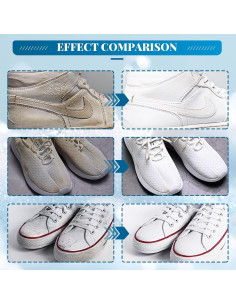 Kit Limpiador de Zapatos 3-en-1 con Espuma y Cepillo 2