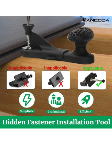 Herramienta de Instalación de Sujetadores Ocultos ManCoda HFIT-1B