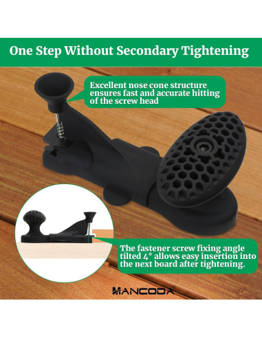 Herramienta de Instalación de Sujetadores Ocultos ManCoda HFIT-1B