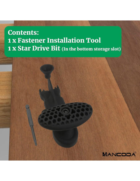 Herramienta de Instalación de Sujetadores Ocultos ManCoda HFIT-1B