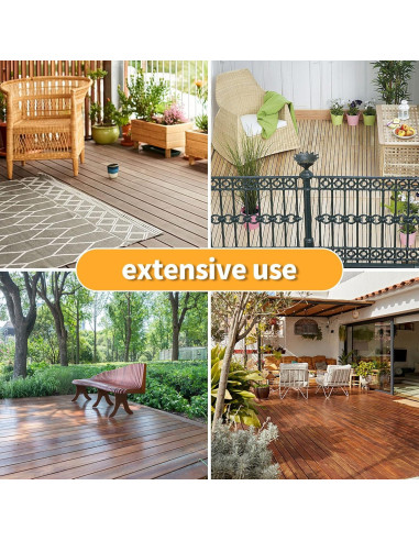 Clips de Decking Inoxidable DUZFOREI 40 Unidades para Instalación