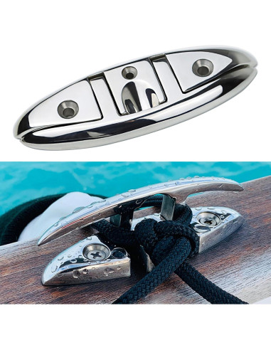 Cojinetes de barco plegables MEMUME 6" Acero inoxidable 316