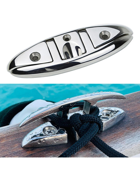 Cojinetes de barco plegables MEMUME 6" Acero inoxidable 316