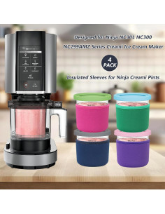 Mangas Aislantes Reutilizables Ninja Creami 16oz - 4 Piezas 2