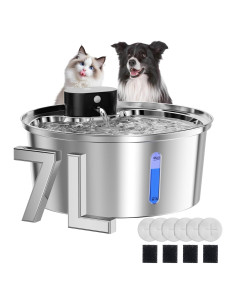 Fuente de Agua Inalámbrica para Perros Grandes Aetherika 7L