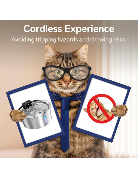 Fuente de Agua Inalámbrica para Perros Grandes Aetherika 7L