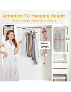 Perchas Ahorra Espacio HOUSE DAY - Paquete de 12, Metal Resistente 2