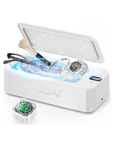 Limpiador Ultrasónico de Joyas 500ml - 50kHz Portátil