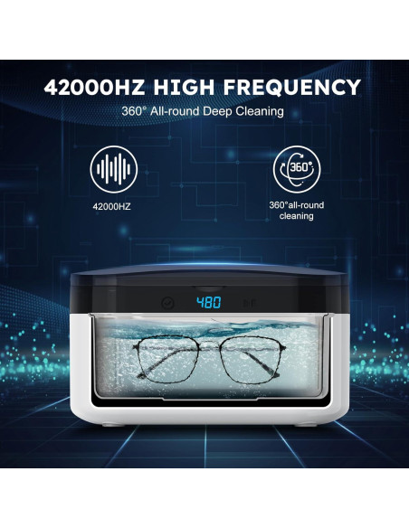 Limpiador Ultrasónico Life Basis CS1 500ML - Limpieza Profunda 42kHz Limpiador Ultrasónico Life Basis CS1 500ML - Limpieza Profunda 42kHz