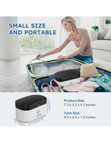 Limpiador Ultrasónico Life Basis CS1 500ML - Limpieza Profunda 42kHz