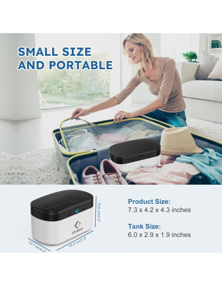 Limpiador Ultrasónico Life Basis CS1 500ML - Limpieza Profunda 42kHz Limpiador Ultrasónico Life Basis CS1 500ML - Limpieza Profunda 42kHz