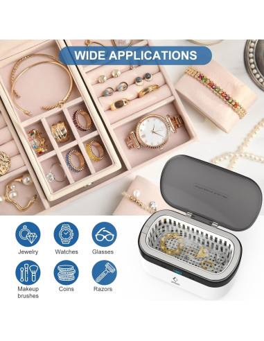 Limpiador Ultrasónico Life Basis CS1 500ML - Limpieza Profunda 42kHz