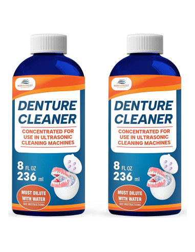 Limpiador Ultrasónico de Dentaduras Northwest 473ml - Fórmula Multi-Enzimática