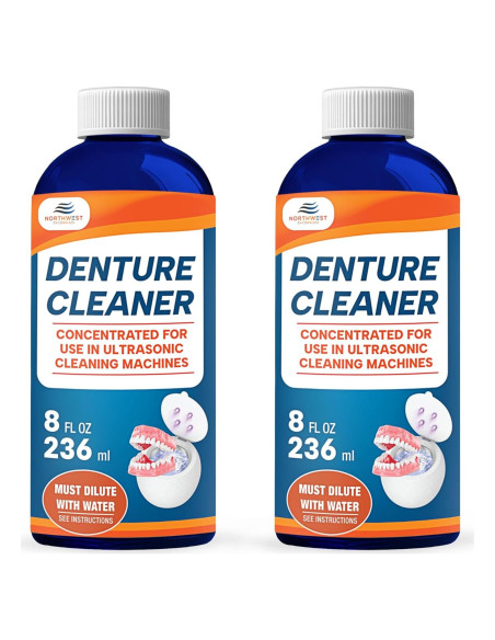 Limpiador Ultrasónico de Dentaduras Northwest 473ml - Fórmula Multi-Enzimática
