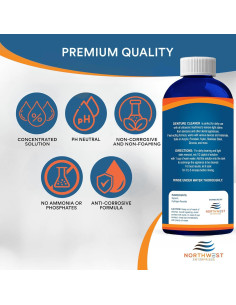 Limpiador Ultrasónico de Dentaduras Northwest 473ml - Fórmula Multi-Enzimática 2