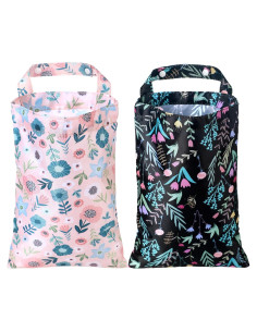 2 Bolsas de Basura para Auto Colgantes Ribbonlic Boho Floral