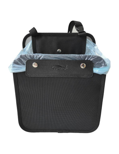 Bolsa de Basura para Auto AMEIQ 7.9L Portátil Negra