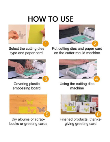 Troqueles de Corte de Metal On-Airstore para Scrapbooking DIY