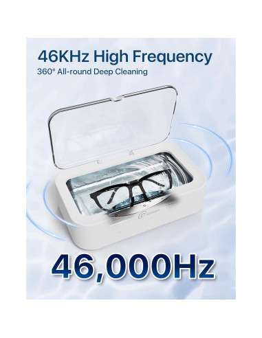 Limpiador Ultrasónico Loocam 600ml con Solución 120ml