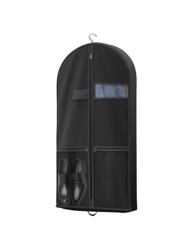 Bolsa de viaje para prendas Lazebox 110x60 cm negra