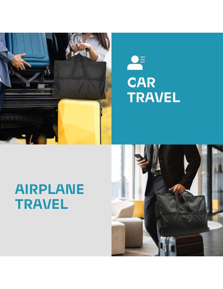 Bolsa de viaje para prendas Lazebox 110x60 cm negra Bolsa de viaje para prendas Lazebox 110x60 cm negra