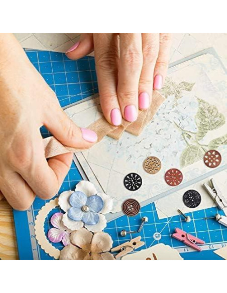 100 Botones de Madera Mandala Crafts 25mm para Manualidades