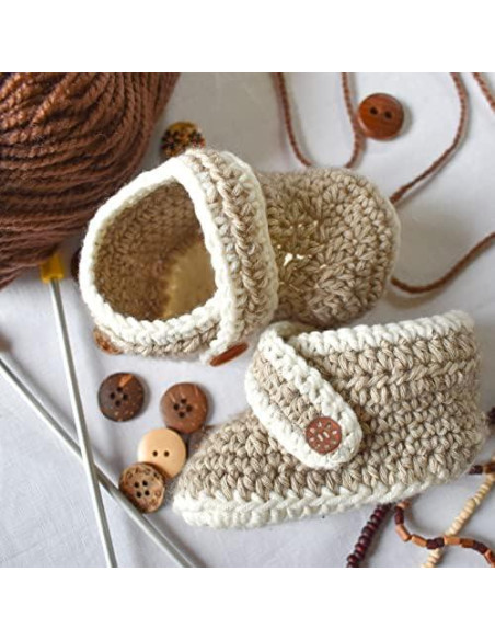 100 Botones de Madera Mandala Crafts 25mm para Manualidades